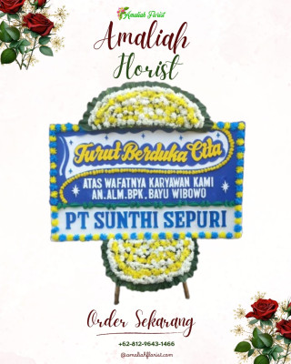 Papan Bunga Duka di Curup Timur