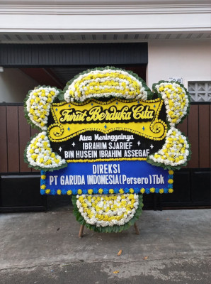 Papan Bunga Duka di Curup Timur