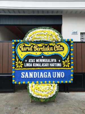 Papan Bunga Duka di Curup Timur