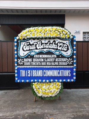 Papan Bunga Duka di Curup Timur